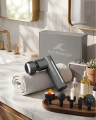 Heated Mini Deep Tissue Massage Gun – Portable Muscle Recovery