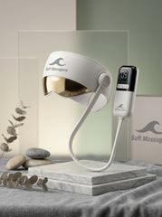 Smart Electric Head & Eye Sleep Aid Cap with Hot Compress