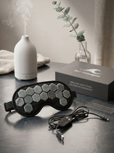 Natural Jade Stone Heated Eye Mask with Smart Temperature Control