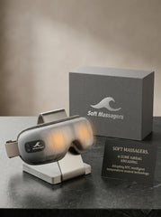 Smart Electric Temple & Eye Massager with Soothing Heat