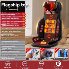 Ultimate 4D Full Body Shiatsu Massage Chair Pad