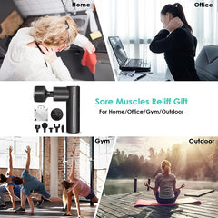 Heated Mini Deep Tissue Massage Gun
