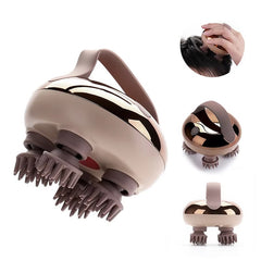Smart Electric Handheld Scalp Massager & Vibration Brush
