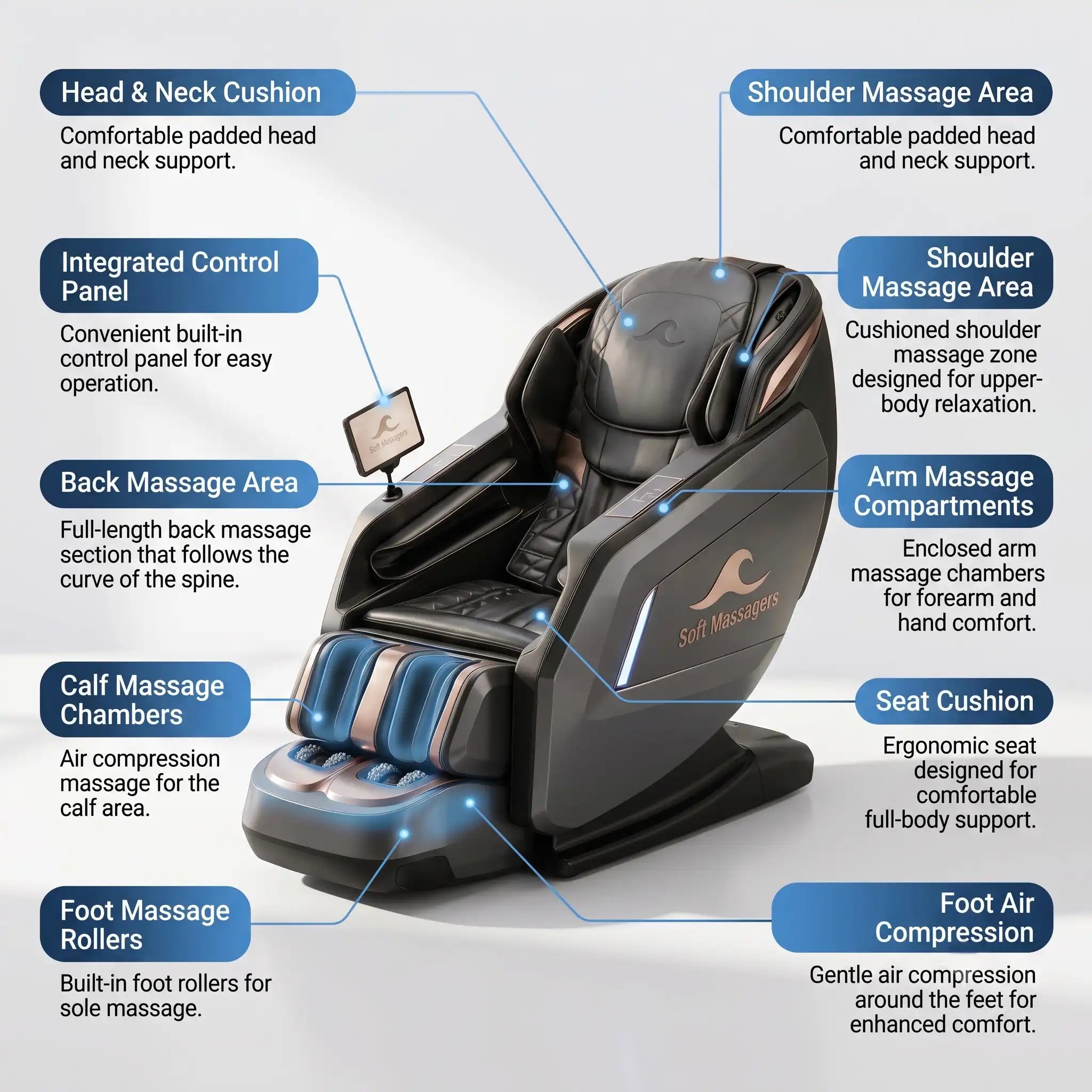 Prestige SL-Track 3D Zero-Gravity Massage Chair