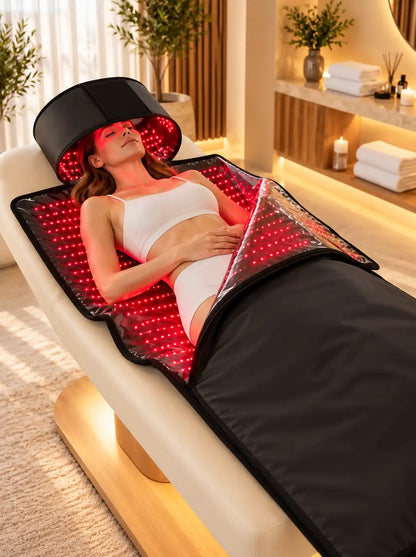LED Red Light Full Body Therapy Sleeping Bag
