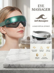 Smart Heated Ai Voice Eye Care Massager