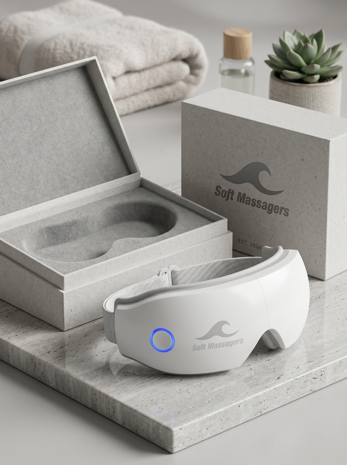 Intelligent Digital Eye Massager with Air Pressure & Music Therapy