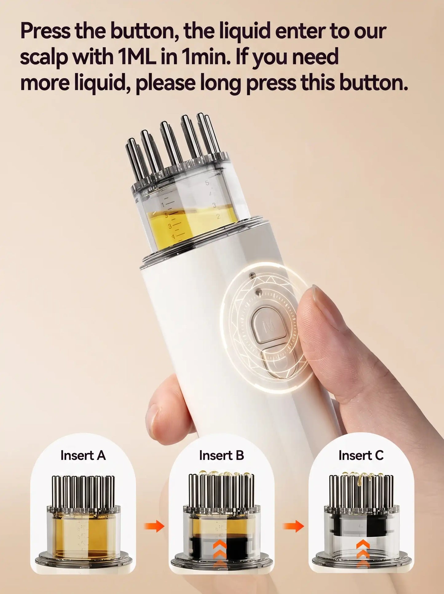 Automatic Scalp Massage & Hair Oil Applicator