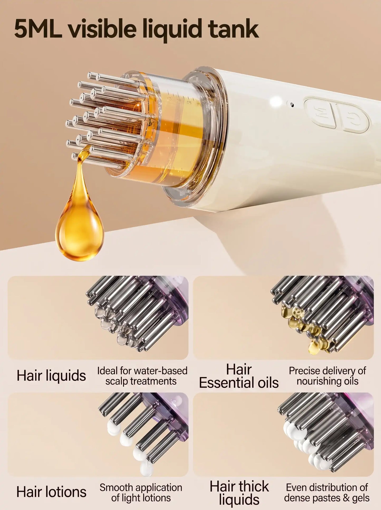 Automatic Scalp Massage & Hair Oil Applicator