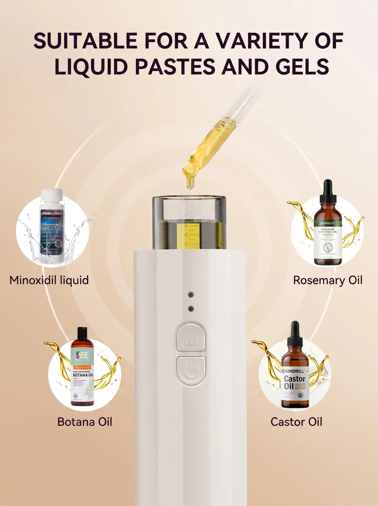 Automatic Scalp Massage & Hair Oil Applicator
