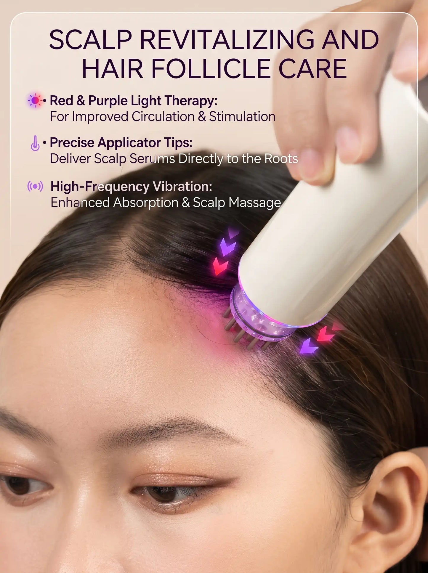 Automatic Scalp Massage & Hair Oil Applicator