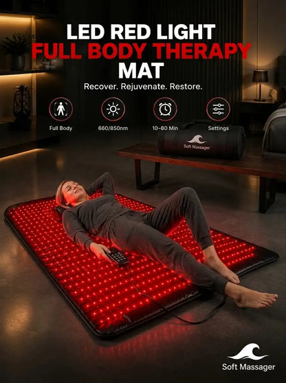 LED Red Light Full Body Therapy Sleeping Bag