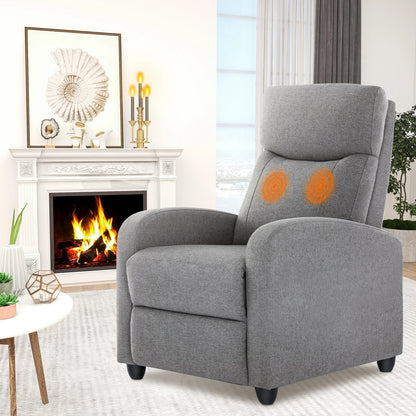 Modern Ergonomic Recliner Sofa with Integrated Massage