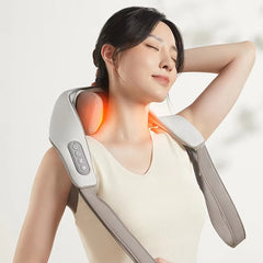6D Deep-Tissue Neck & Shoulder Massager With Advanced Heat Therapy
