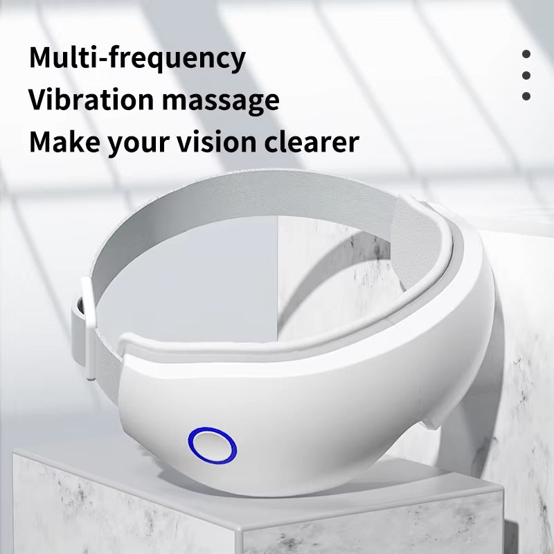 Popular Eye Massager Safety Air Pressure Music Heat Relieves Eye Strain Air Pressure Vibration Care Music Digital Eye Massager