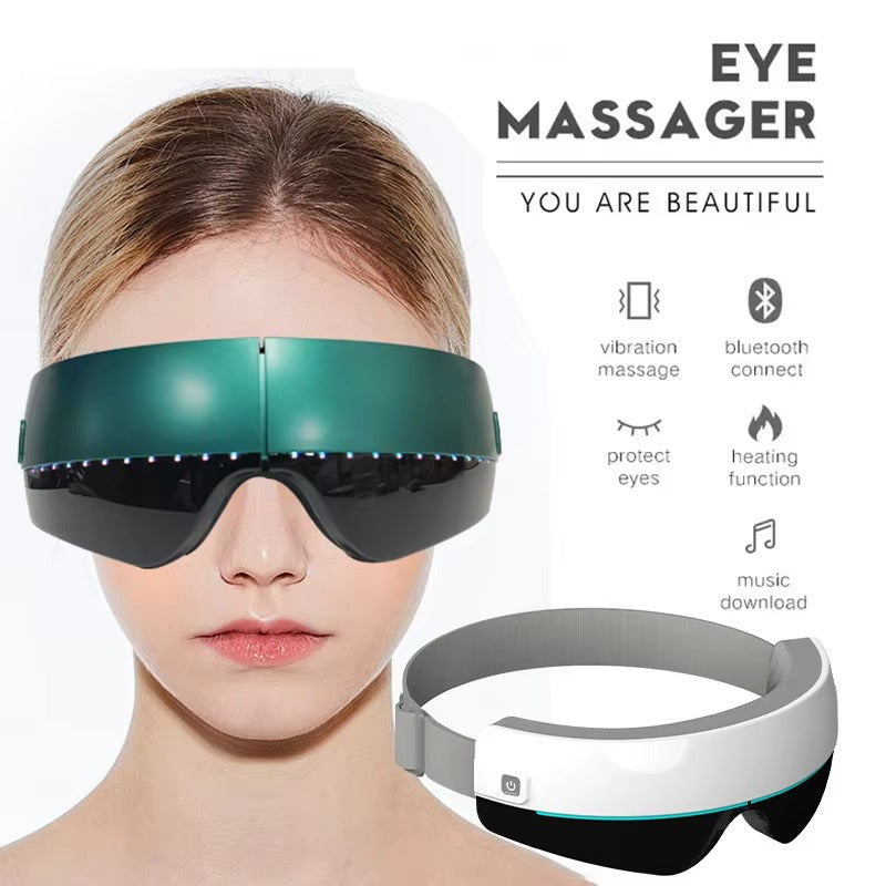 Smart Heated Ai Voice Eye Care Massager