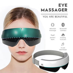 Smart Heated Ai Voice Eye Care Massager