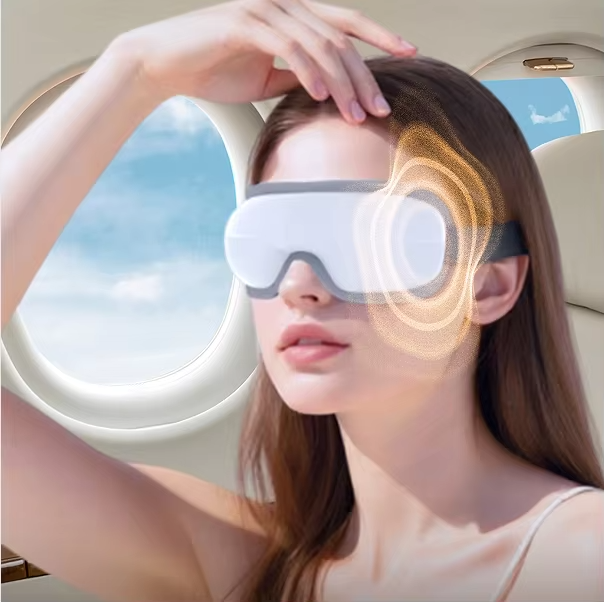 Premium Bluetooth Smart Air Pressure Eye Massager with Heat