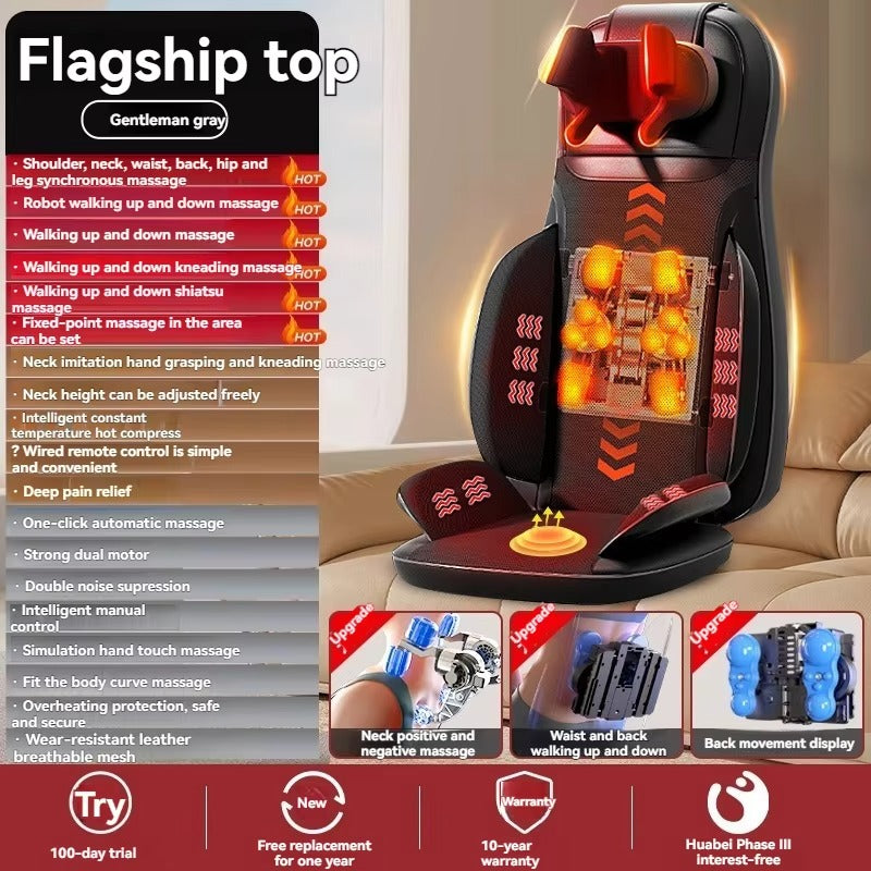 Ultimate 4D Full Body Shiatsu Massage Chair Pad