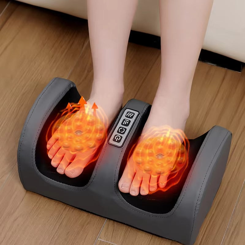 Infrared Full Body Shiatsu Massage Chair Pad & Foot Massager Set