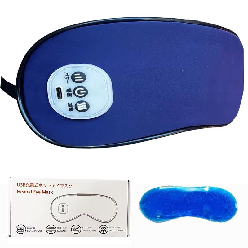 Eye Massager with Heat Vibration Air Pressure Massage Wireless Bluetooth Music Rechargeable Eye Therapy Massage for Relief