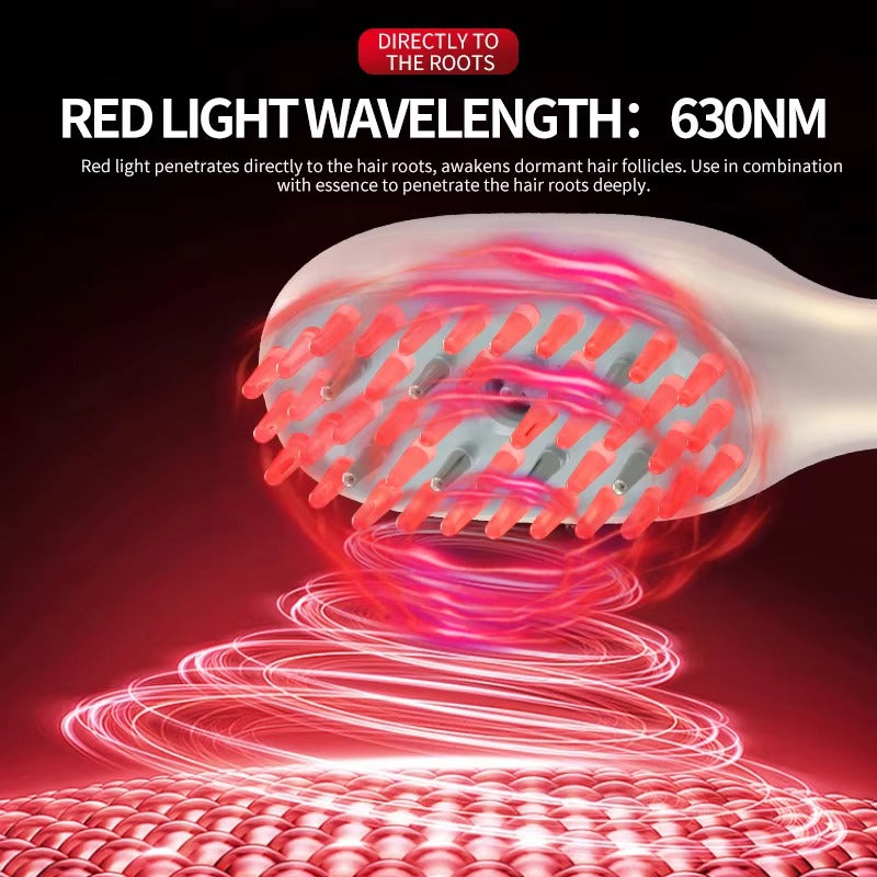 Smart LED Light Therapy Scalp Massager & Essence Applicator