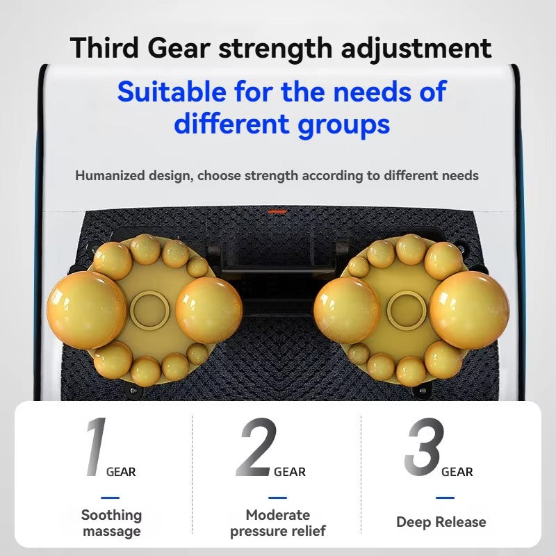 New Deep Kneading Vibration Massage Pillow Portable Travel Pillow for Pain Relief with Heat Shiatsu Relax Muscle Multifunctional