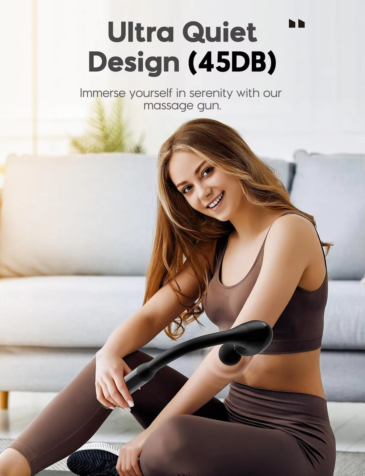 Long-Handle Electric Percussion Massage Hammer – Deep Tissue Body Relief