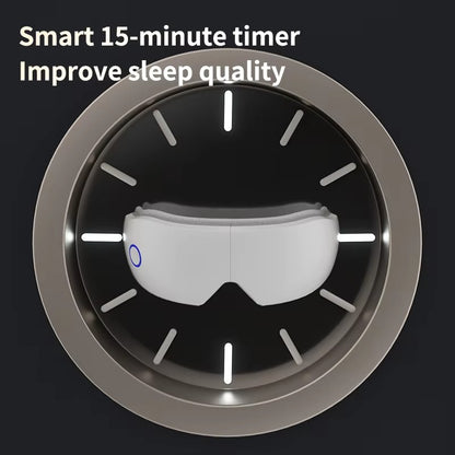 Popular Eye Massager Safety Air Pressure Music Heat Relieves Eye Strain Air Pressure Vibration Care Music Digital Eye Massager