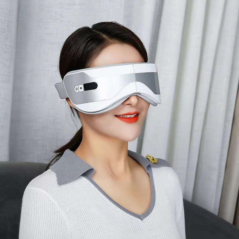 Intelligent Portable Eye Massager with Vibration & Soothing Heat