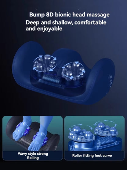 2025 Electric Foot Massager Infrared Physiotherapy Timing Control 2kg Weight Effectively Relaxes Leg/Calf Muscles Promotes Blood