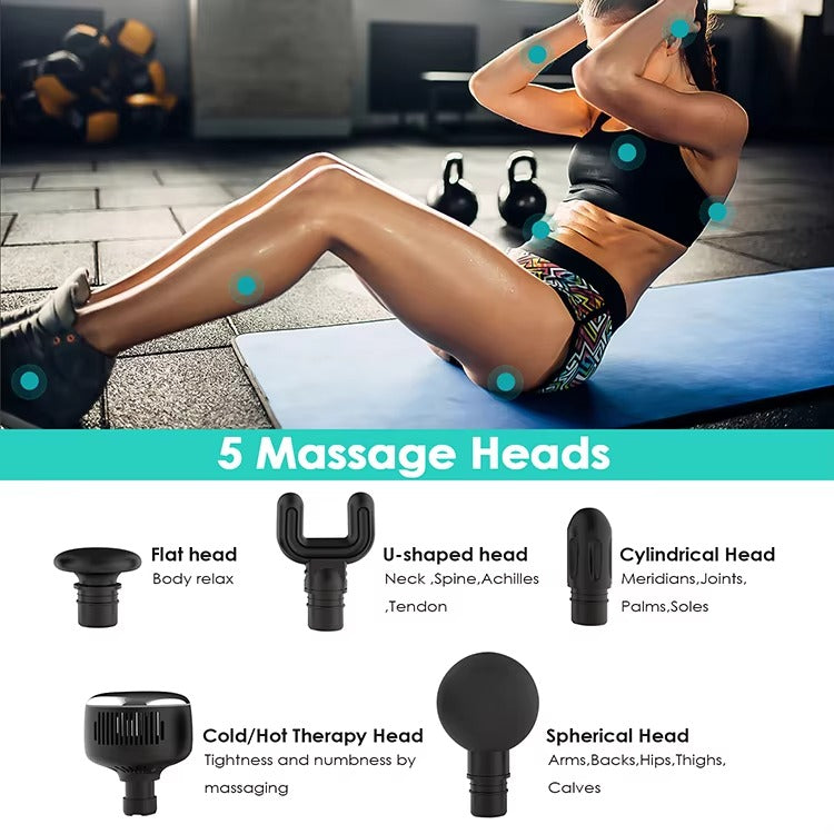 Heated Mini Deep Tissue Massage Gun