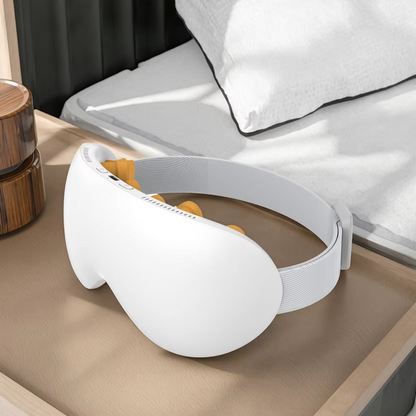 Portable Timed Control Eye Massager with Vibrating & Kneading Features for Dark Circles Relief