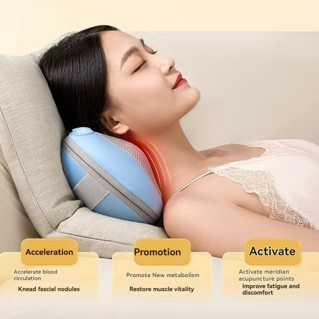 Portable Smart Waist & Back Massage Cushion