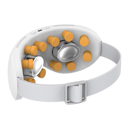 Portable Timed Control Eye Massager with Vibrating & Kneading Features for Dark Circles Relief