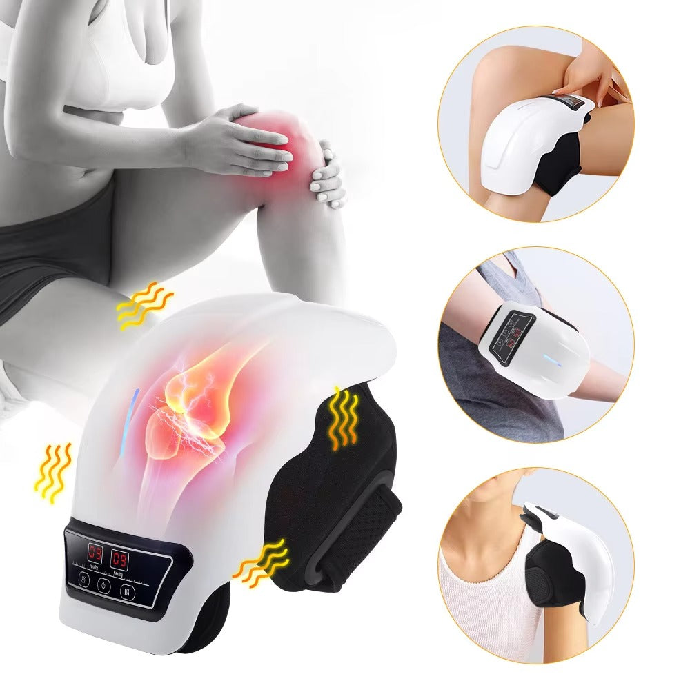 Multifunctional Smart Arthritis Pain Relief Knee Joint Massage Machine Kneading Vibration Hot Compress Knee Massager With Heat