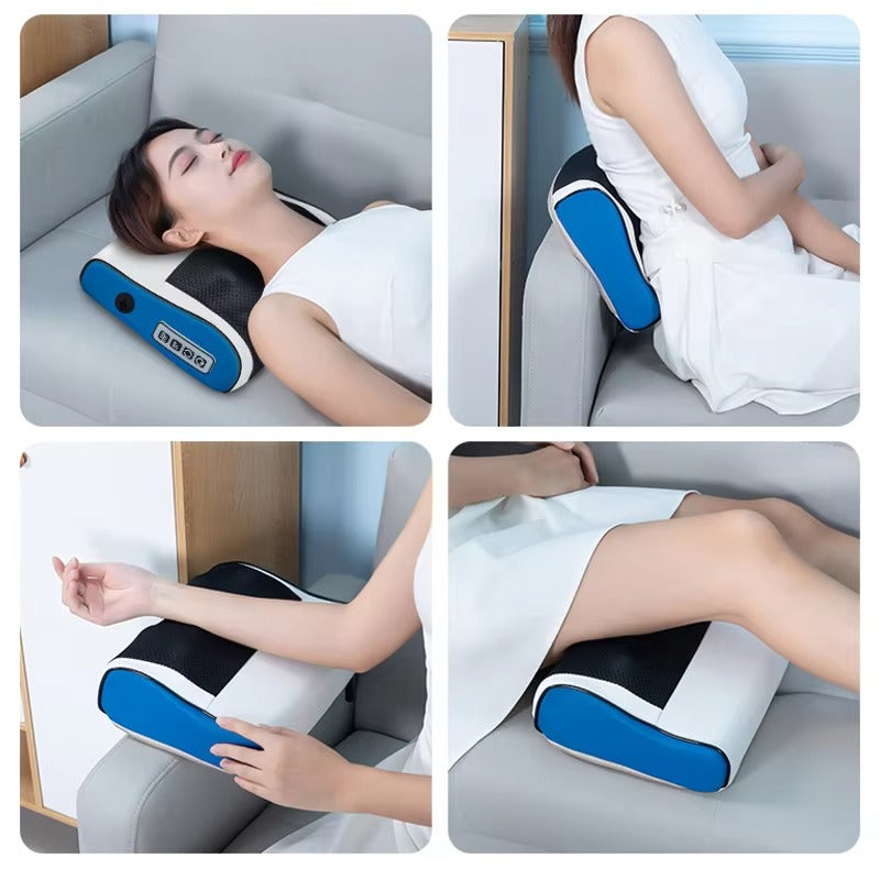 Ergonomic Deep-Kneading Shiatsu Massage Pillow