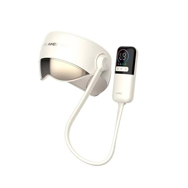 Smart Electric Head & Eye Sleep Aid Cap with Hot Compress