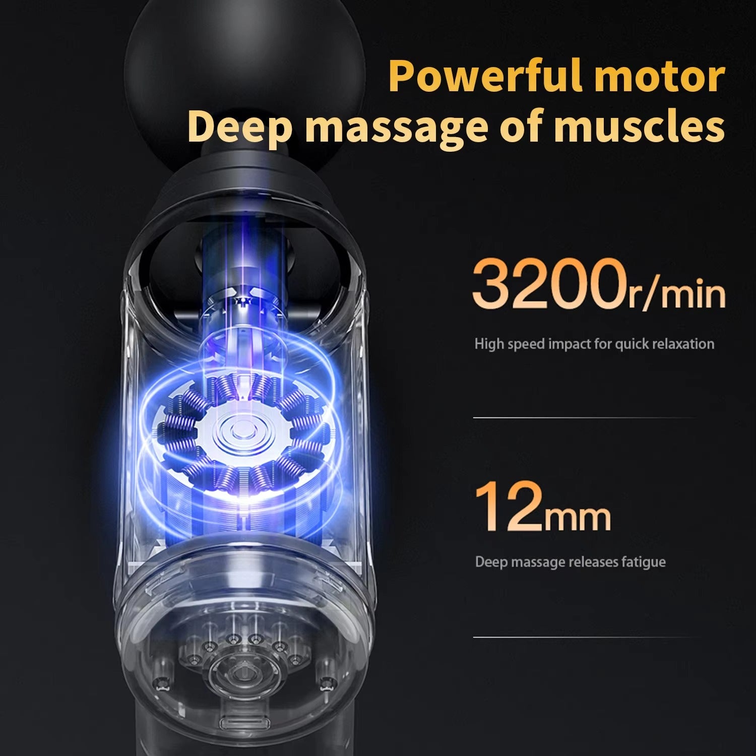 Portable Mini Deep Tissue Muscle Massage Gun