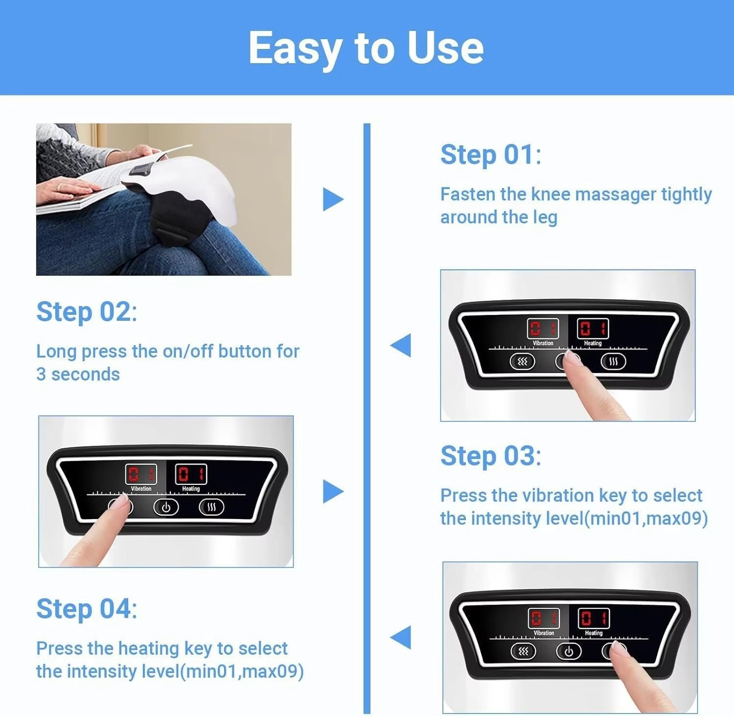 Multifunctional Smart Knee Joint Massager