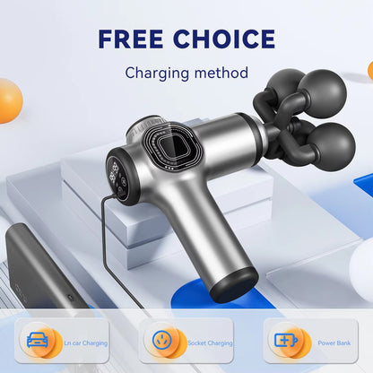 99-Speed Powerful Fascia Percussion Massager – Professional Deep Tissue Muscle Gun