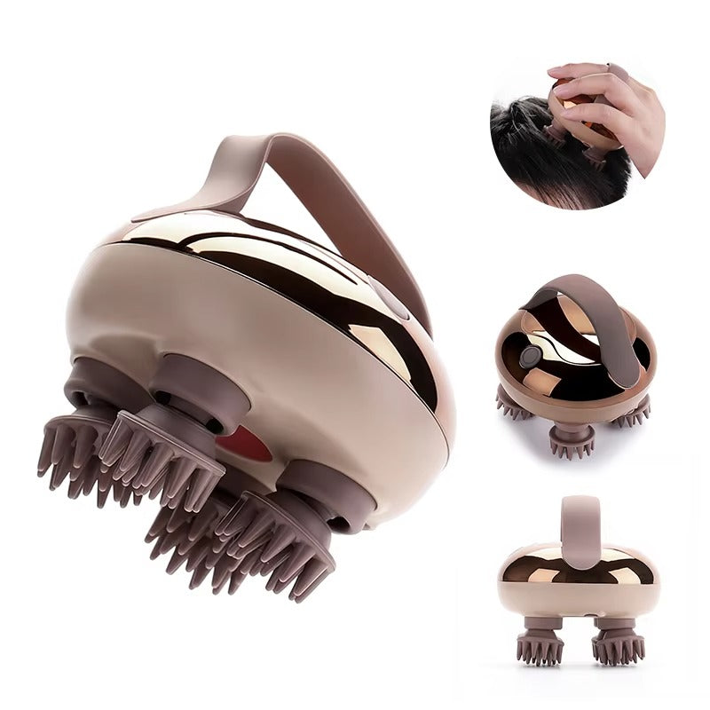 Smart Electric Handheld Scalp Massager & Vibration Brush