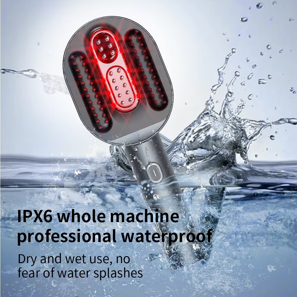 Professional Electric Scalp Massager & Precision Oil Applicator