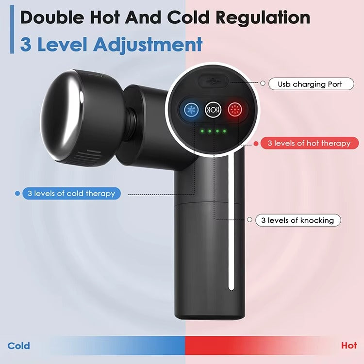 Heated Mini Deep Tissue Massage Gun