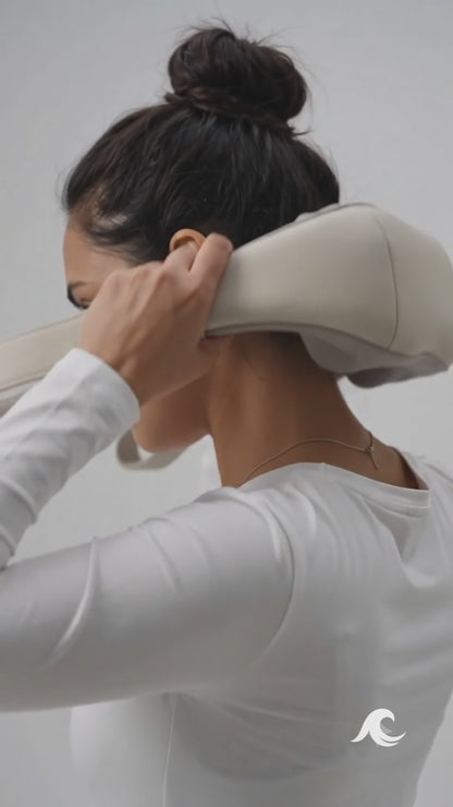 Premium 6D Hand-Simulated Neck & Shoulder Massager with Advanced Heat Therapy